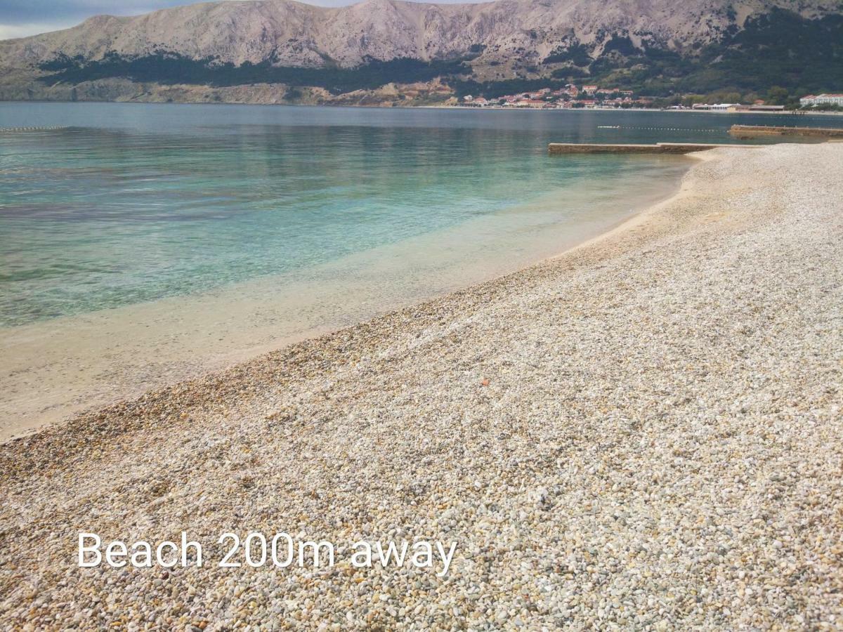 Apartmán Margarita Baška Exteriér fotografie